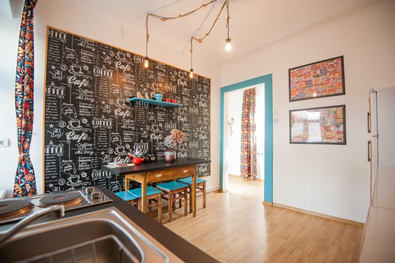 Spacious Stylish Apartment In Old Town Sibiu Exterior foto